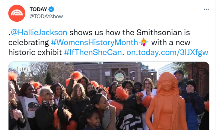 3/4/22 Smithsonian unveils 120 statues of women in STEM for Women’s History Month